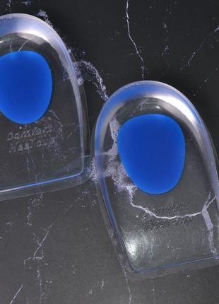 Силиконовые стельки под заднюю часть стопы hm heels blue6 фото