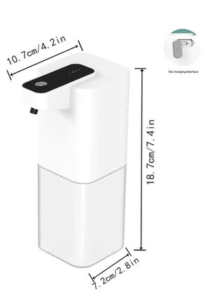 Сенсорний дозатор диспенсер для рідкого мила3 фото
