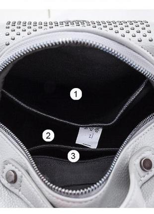 Рюкзак мини женский fancy red