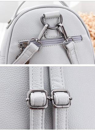 Рюкзак мини женский fancy red