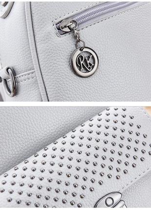 Рюкзак мини женский fancy red