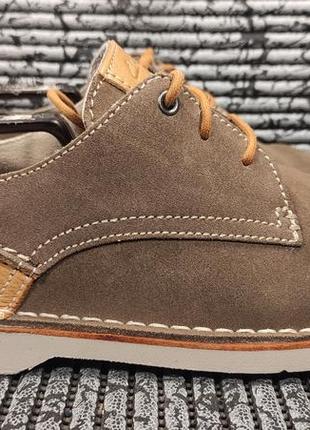 Кожаные кроссовки туфли clarks, оригинал, 42рр - 27-27.5см2 фото