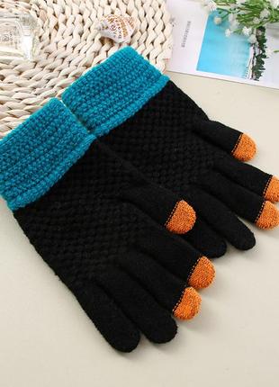 Перчатки для сенсорных экранов touch gloves liberty black