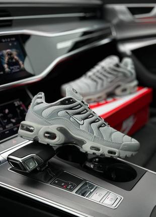 Чоловічі кросівки nike air max plus all gray black