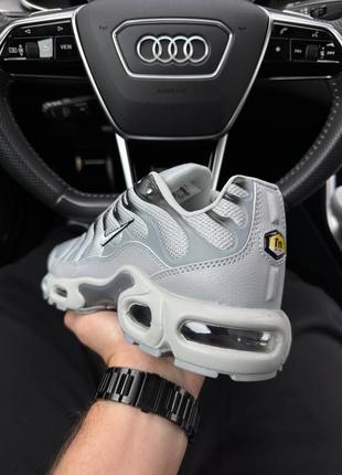 Мужские кроссовки nike air max plus all gray black5 фото