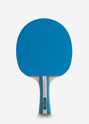Набор для настольного тенниса/пинг-понга pongori ttr130 (2 ракетки, 4 мячика) разноцветный4 фото