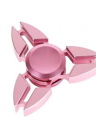 Спиннер-вертушка hand spinner fidget toy nipper pink