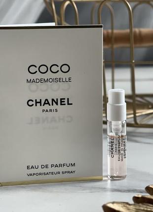 Coco mademoiselle chanel пробник парфюм духи1 фото