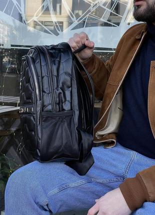 Рюкзак philipp plein,міський рюкзак,шкіряний рюкзак,рюкзак зі шкірозамінника,стильний рюкзак шкірозамінник,модний рюкзак7 фото