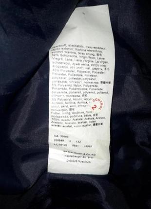 Люксовое премиальное шерстяное прямое демисезонное весеннее пальто куртка в клетку с капюшоном gil bret10 фото