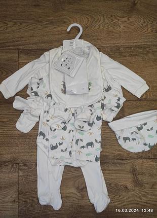 Набор детской одежды bebe bonito на 3-6 месяцев