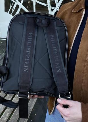 Рюкзак philipp plein,городской рюкзак,кожаный рюкзак,рюкзак из кожзама,стильный рюкзак кожзам,модный рюкзак6 фото