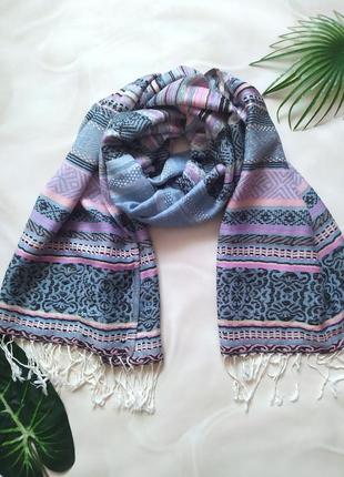 Брендовый палантин 100% пашмина шарф в национальном стиле, узор под вышивку