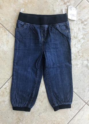 «растущие» джинсы c&a размер 68-92 см