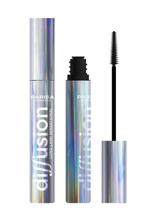 Туш для вій parisa cosmetics diffusion long lash sensational м-401