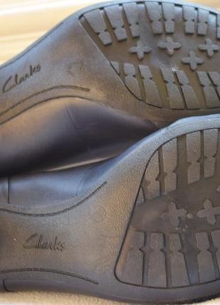 Кожаные туфли мокасины лодочки балетки кларкс clarks р.11 28 см р.435 фото