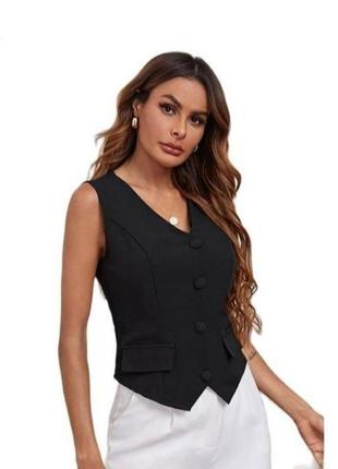 Жилет из костюмной ткани 44 размер atmosphere