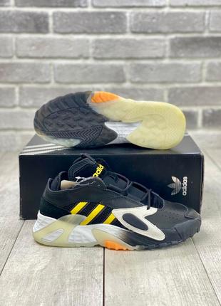Adidas streetball 🆕 мужские кроссовки адидас 🆕  черные/оранжевые6 фото