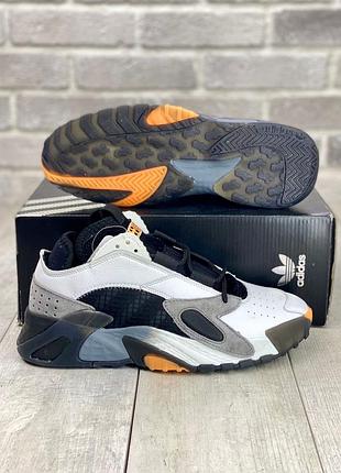 Adidas streetball 🆕 мужские кроссовки адидас 🆕 белые/черные6 фото