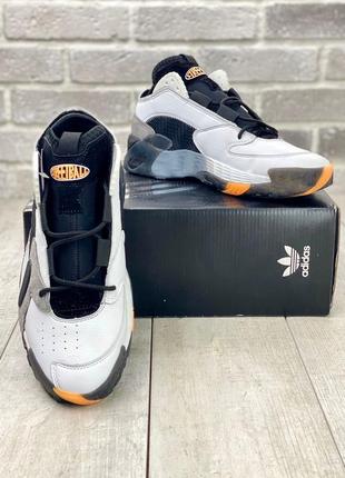 Adidas streetball 🆕 мужские кроссовки адидас 🆕 белые/черные2 фото