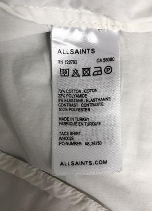 Стильная блузка allsaints tace shirt оригинал5 фото