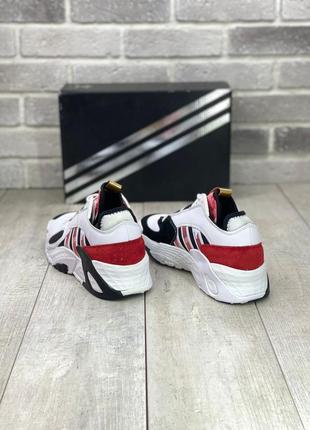 Adidas streetball 🆕 мужские кроссовки адидас 🆕 белые/черные/красные7 фото