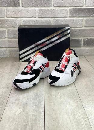 Adidas streetball 🆕 мужские кроссовки адидас 🆕 белые/черные/красные6 фото