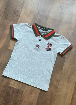 Детская футболка поло polo gucci оригинал1 фото