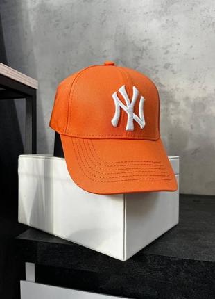 Бейсболка new york yankees з фіксатором чорна кепка-тракер літня нью-йорк янкіс6 фото