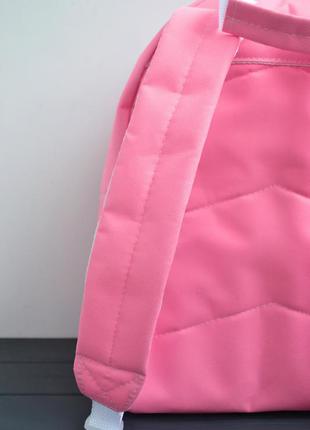 Удобный розовый рюкзак3 фото