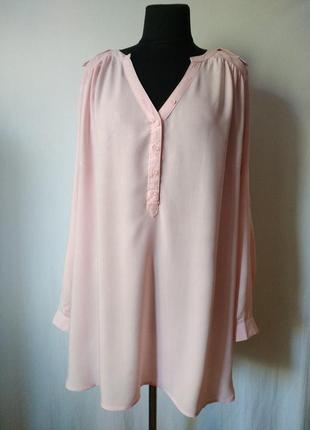 Штапельна блуза-туніка