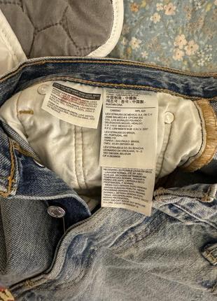 Шорты джинсовые levis оригинал размер m-l4 фото