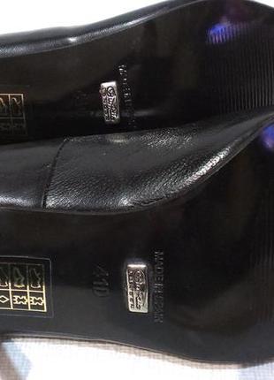 Женские классические туфли лодочки buffalo london испания 40 41 кожа7 фото