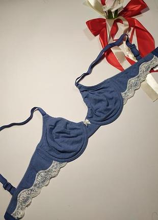 Котоновий бюстгалтер з м'якою чашки на кісточках body by tchibo, eu 75b/75в