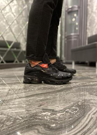 Nike air max tn plus triple black 🆕 мужские кроссовки найк 🆕 черные