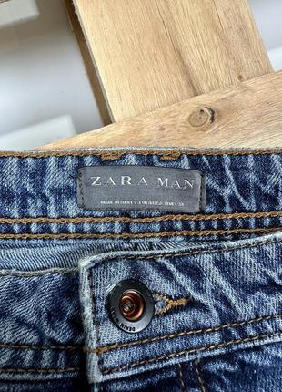 Джинси чоловічі звужені zara denim 369 фото