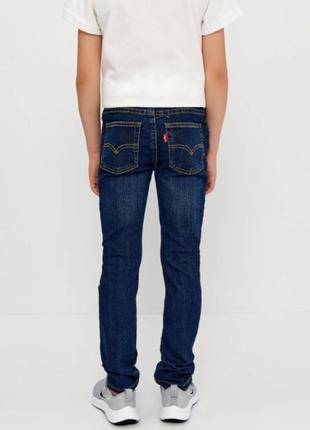 Джинси дитячі levi's lvb 510 skinny fit jean class на 13-14 років2 фото