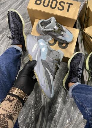 Adidas yeezy 700 brown grey. 🆕 чоловічі кросівки адідас 🆕 сірі/сині