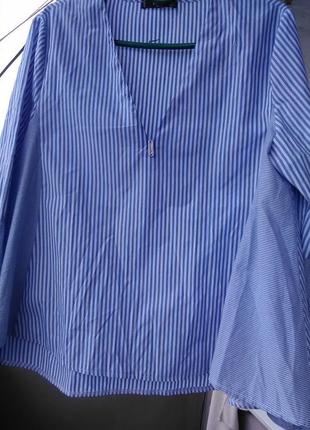 Красивая блуза с рукавами - клёш от mango7 фото