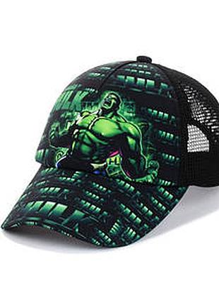 Детская кепка c сеткой халк