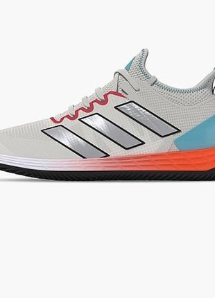 Кросівки чоловік.  adidas adizero ubersonic 4 clay белый uk8 (42) hq5930 42