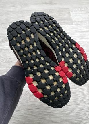 Спортивные кроссовки adidas pure boost rbl shoes black scarlet8 фото