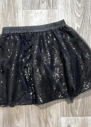 Юбка черная