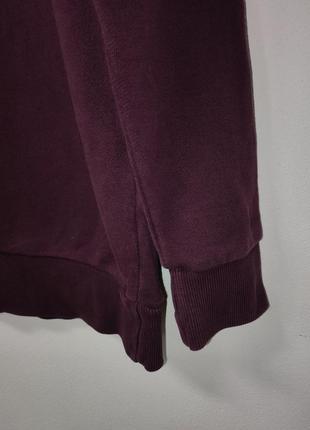 Толстовка реглан кофта чоловіча бордова щільна базова пряма широка ...