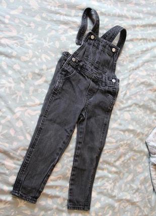 Дитячий джинсовий комбінезон 1,5-2 роки