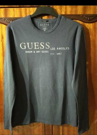 Лонгслив кофта світшот реглан футболка з довгим рукавом guess