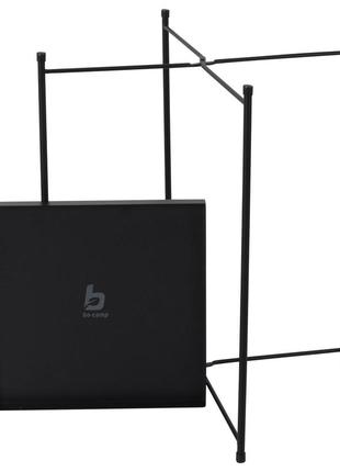 Стол кемпинговый приставной bo-camp bedford 30x30 cm black (1404324)3 фото
