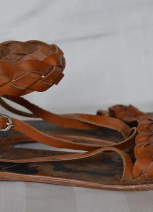 Босоніжки сандалі шкіряні sacha розмір 39 40, босоножки4 фото