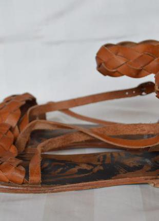 Босоніжки сандалі шкіряні sacha розмір 39 40, босоножки5 фото
