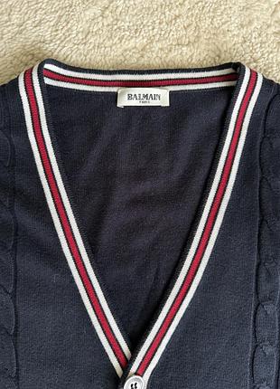 Чоловічий кардиган balmain 2